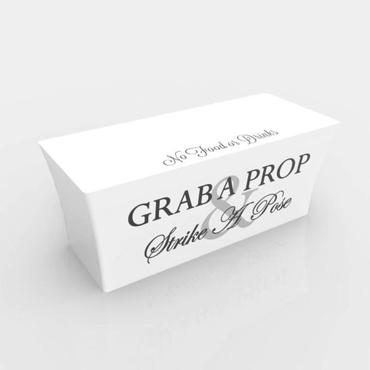 6 FOOT STRETCH FABRIC PHOTO BOOTH TABLE COVER